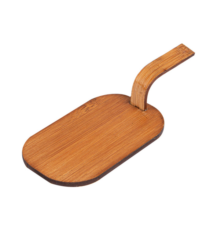 Bambo Mini Shovel Tray Natural "Tapas" 8x5 cm (400 Units)