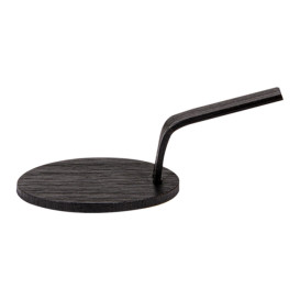 Bambo Mini Shovel Tray Black "Tapas" Ø5 cm (400 Units)