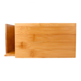 Bamboo Napkin Holder 21x21x10cm (12 Units)