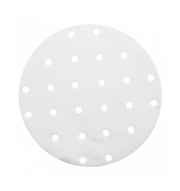 Greaseproof Paper for Bambu Steamer White Ø20 cm (250 Units)  