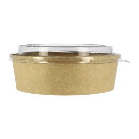 Lid rPET for Soup Bowl 1000ml and 1100ml Trans. Ø18,6cm (300 Units)