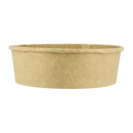 Paper Soup Bowl Kraft-Kraft 33Oz/1000ml Ø18,6cm (25 Units)