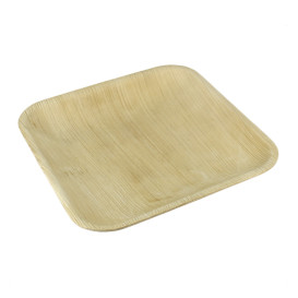 Palm Leaf Plate Square Shape 18x18cm (25 Units) 