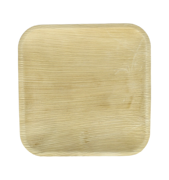 Palm Leaf Plate Square Shape 18x18cm (200 Units)