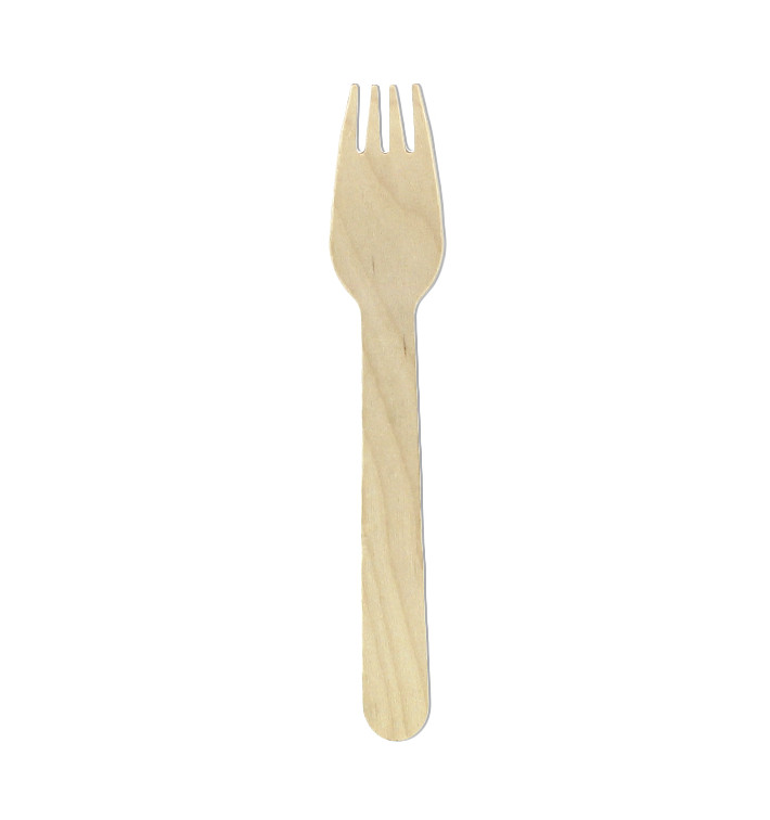 Wooden Fork Eco 16cm (1.000 Units)