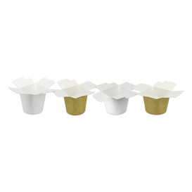 Paper Take-Out Container 100% ECO White 16Oz/480ml (500 Units)