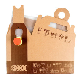 Paper Beverage Carrier 5.000 ml (25 Units)