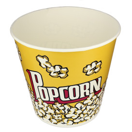 Paper Popcorn Box 5100ml 22,5x16x21cm (50 Units) 