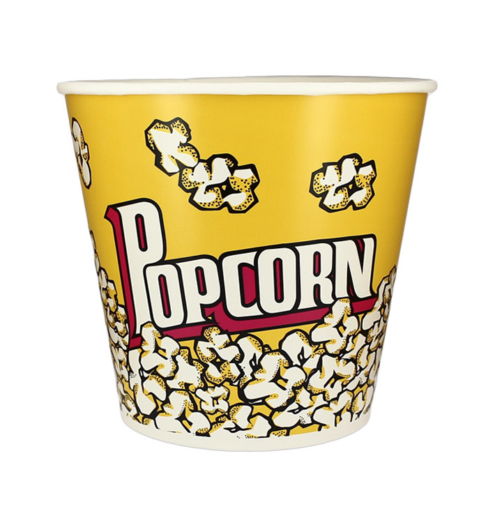 Paper Popcorn Box 5100ml 22,5x16x21cm (150 Units)