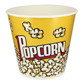 Paper Popcorn Box 5100ml 22,5x16x21cm (150 Units)