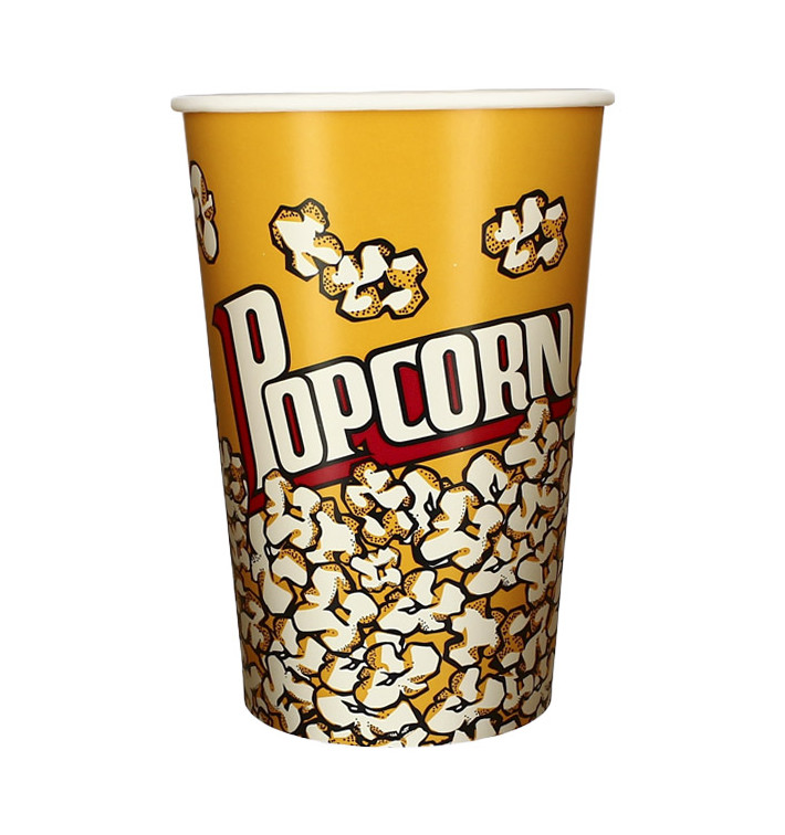 Paper Popcorn Box 1920ml 13,3x10x19,5cm (25 Units)