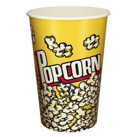 Paper Popcorn Box 1380ml 12,4x9x17cm (25 Units)