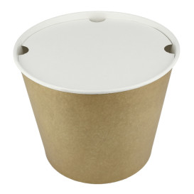 Paper Lid for Chicken Bucket 130Oz/3990ml (50 Units)  