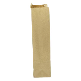 Paper Bag without Handle Kraft and Window 12+6x23,5cm (1000 Uds)