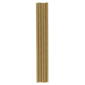 Paper Straw Straight Kraft Ø0,6cm 21cm (3.000 Units)