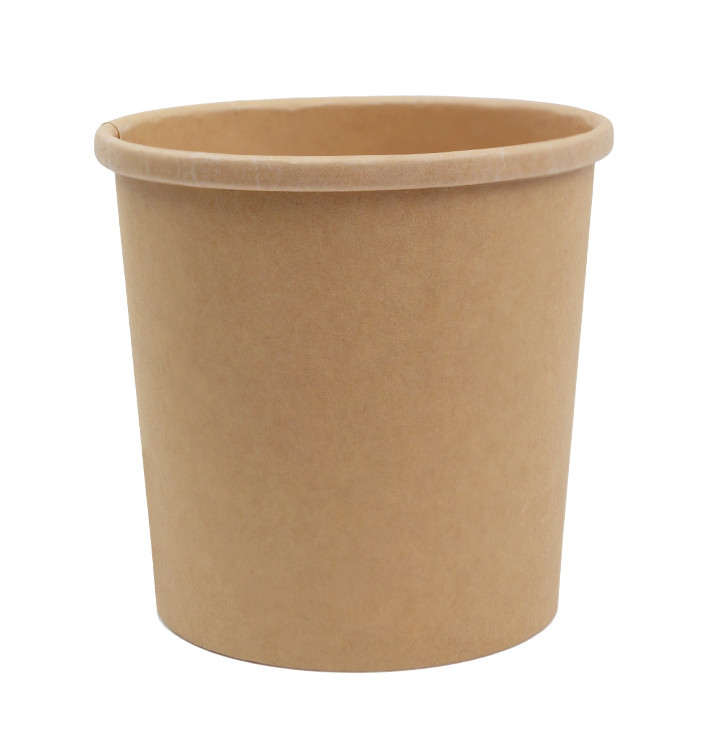 Kraft Carton Pot 16Oz/450ml (500 Units)