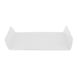 Paper Tray Waffle White 13,5x10cm (100 Units)  