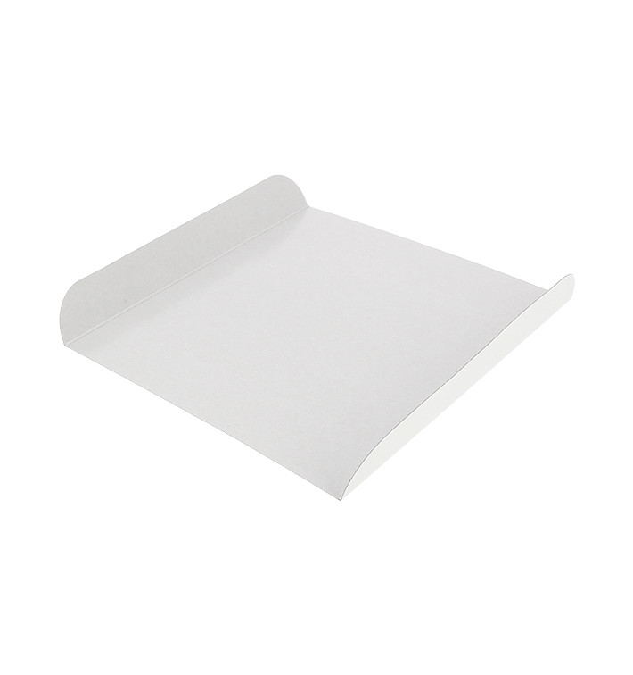 Paper Tray Waffle White 13,5x10cm (100 Units)  