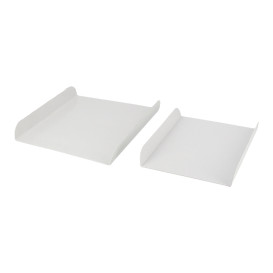 Paper Tray Waffle White 15x13cm (2000 Units)