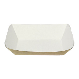 Paper Food Boat Tray Kraft 780ml 15,5x9x5,5cm (450 Units)