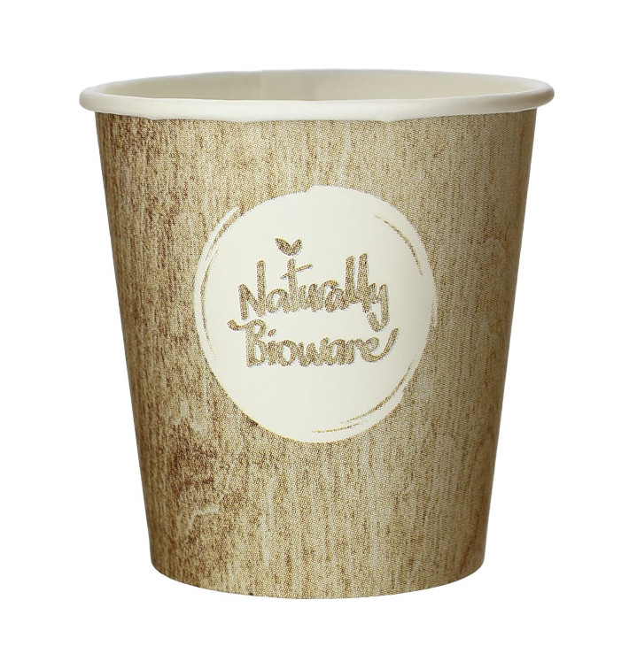 Paper Cup PLA "BioWare" Eco-Friendly 4 Oz/120ml Ø6,2cm (2000 Units)