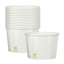 Paper Ice Cream Container Eco-Friendly 310ml (1200 Units)