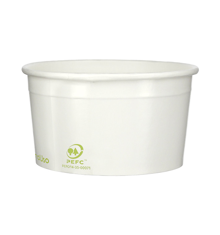 Paper Ice Cream Container Eco-Friendly 175ml (50 Units) 