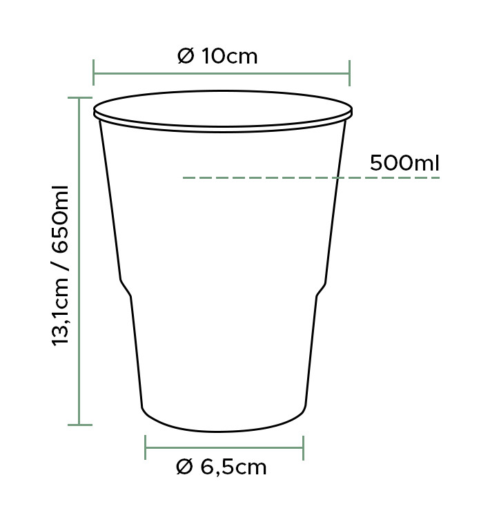 plastic cups PP