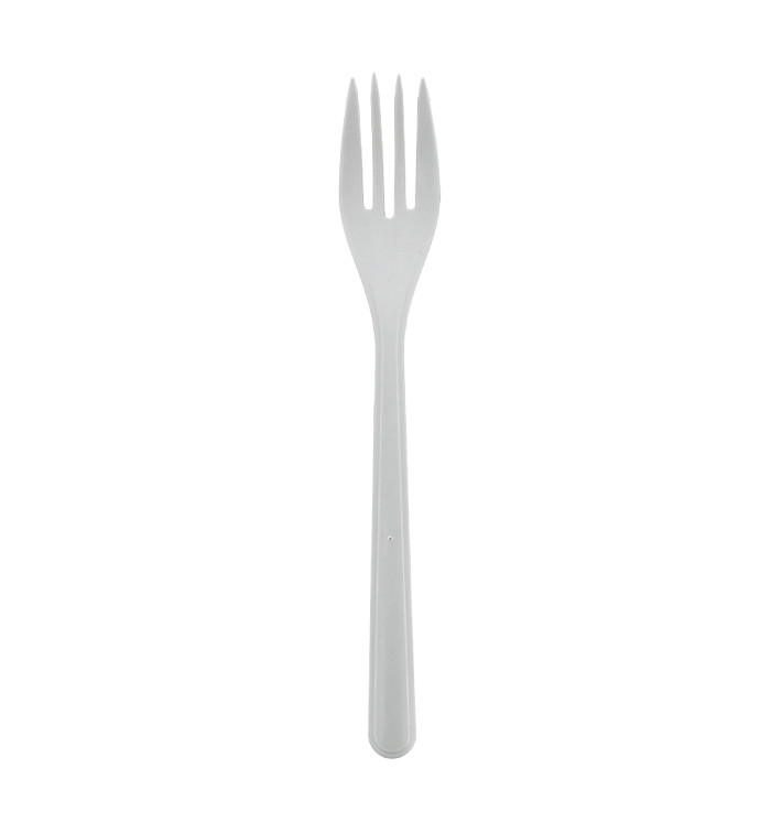 Reusable Fork PP Mineral "Hercules" White 185mm (1.000 Units)