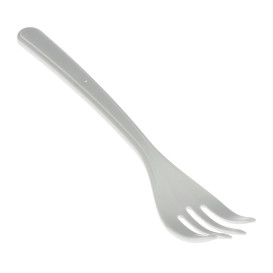 Reusable Fork PP Mineral "Hercules" White 185mm (1.000 Units)