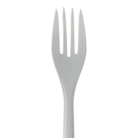 Reusable Fork PP Mineral "Hercules" White 185mm (1.000 Units)