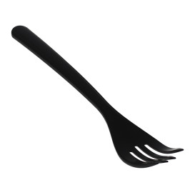 Reusable Fork PP Mineral "Hercules" Black 185mm (1.000 Units)