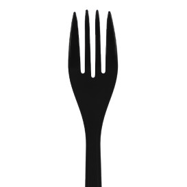 Reusable Fork PP Mineral "Hercules" Black 185mm (1.000 Units)