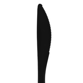 Reusable Knife PP Mineral "Hercules" Black 185mm (1.000 Units)