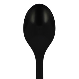 Reusable Spoon PP Mineral "Hercules" Black 185mm (50 Units)