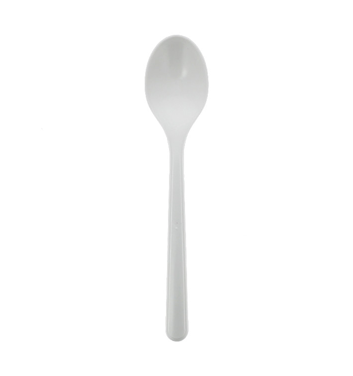 Reusable Spoon PP Mineral "Hercules" White 185mm (1.000 Units)