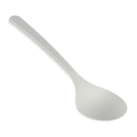 Reusable Spoon PP Mineral "Hercules" White 185mm (1.000 Units)