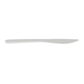 Reusable Knife PP Mineral "Hercules" White 185mm (50 Units)