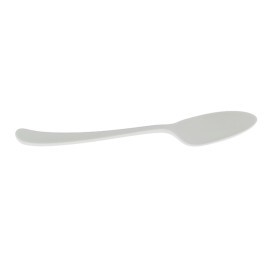 Reusable Spoon PP Mineral "Gaia" White 190mm (200 Units)