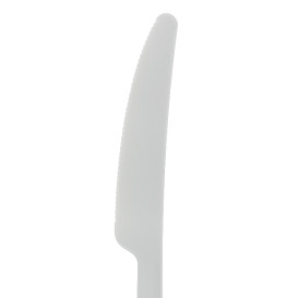 Reusable Knife PP Mineral "Gaia" White 197mm (1.200 Units)