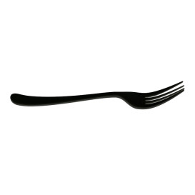 Reusable Fork PP Mineral "Gaia" Black 190mm (10 Units)