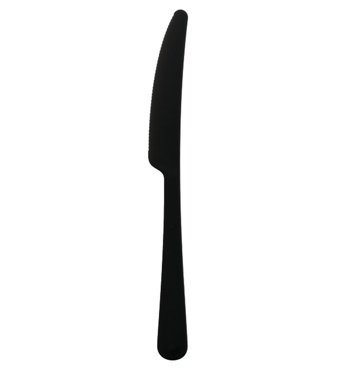 Reusable Knife PP Mineral "Gaia" Black 197mm (1.200 Units)