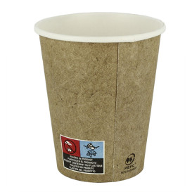 Paper Cup Eco-Friendly-Friendly Kraft 6Oz/180ml Ø7,0cm (3000 Units)