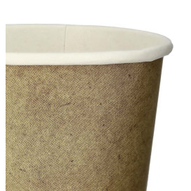 Paper Cup Eco-Friendly-Friendly Kraft 6Oz/180ml Ø7,0cm (3000 Units)