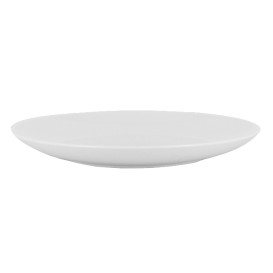 Reusable Plate Durable PETC Stoven White Ø17,5cm (6 Units)