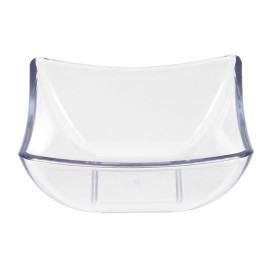 Plastic Bowls - Clear Square Serving Bowls