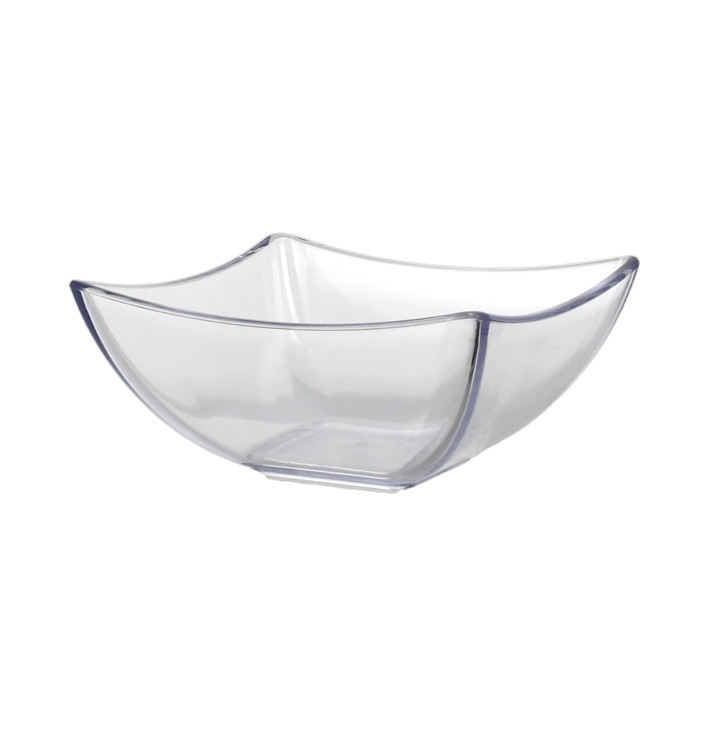 SAN "Quadrata" Durable Tasting Bowl Transparent 95ml (72 Units) 