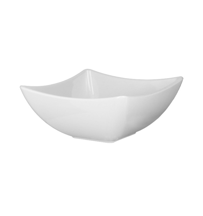 SAN "Quadrata" Durable Tasting Bowl White 95ml (6 Units) 