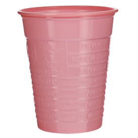 Plastic Cup PS Pink 200ml Ø7cm (1.500 Units)