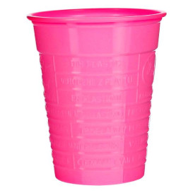 Plastic Cup PS Fuchsia 200ml Ø7cm (1.500 Units)